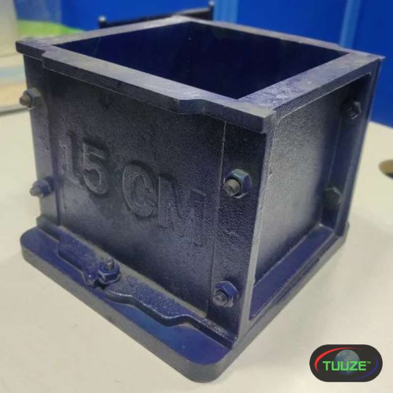 150mm3  Cast Iron Heavy Gauge Cube Moulds 