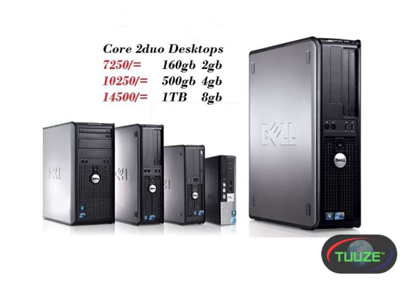 CPU ONLY Desktops Core 2duo or Duo core processors