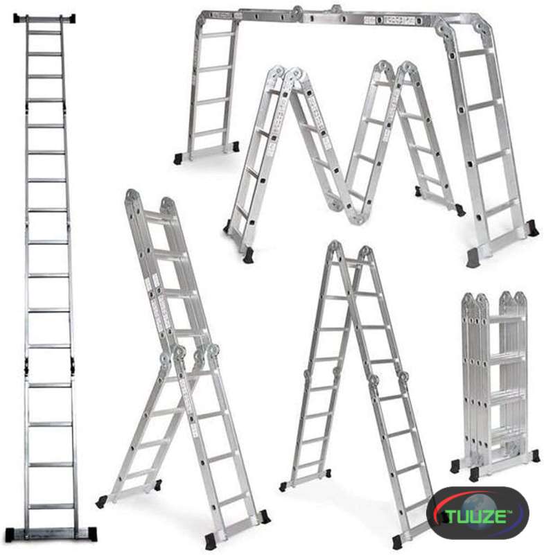 12ft  Aluminium Multipurpose Ladder  4by3 