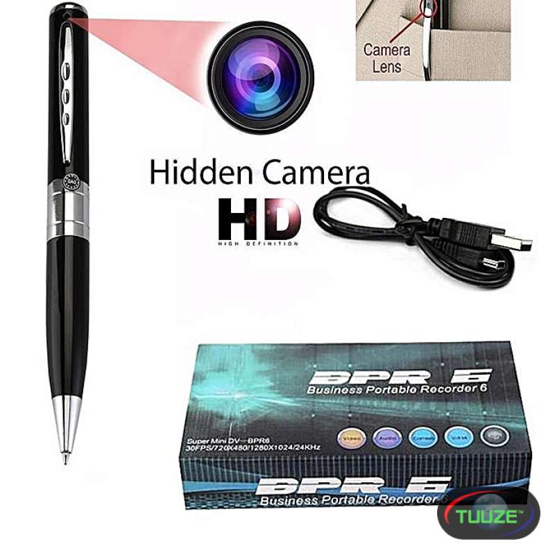 BPR 6 Hidden Spy Pen Video Camera Recorder
