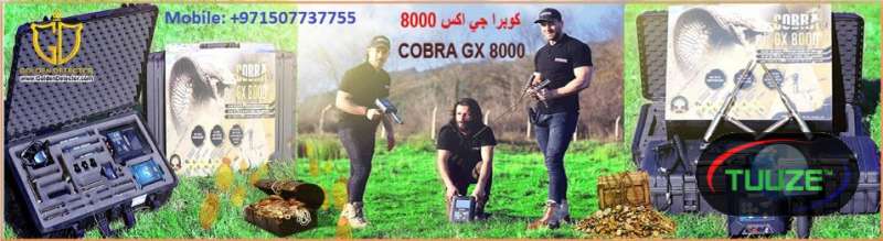 COBRA GX 8000 GOLD DETECTOR FOR GOLD HUNTING 