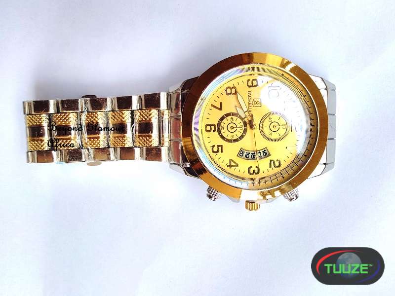 Classic gold plated watch