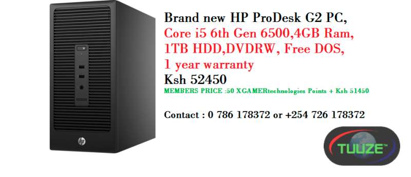 HP ProDesk g2 PC core i5 3 2ghz   Brand new