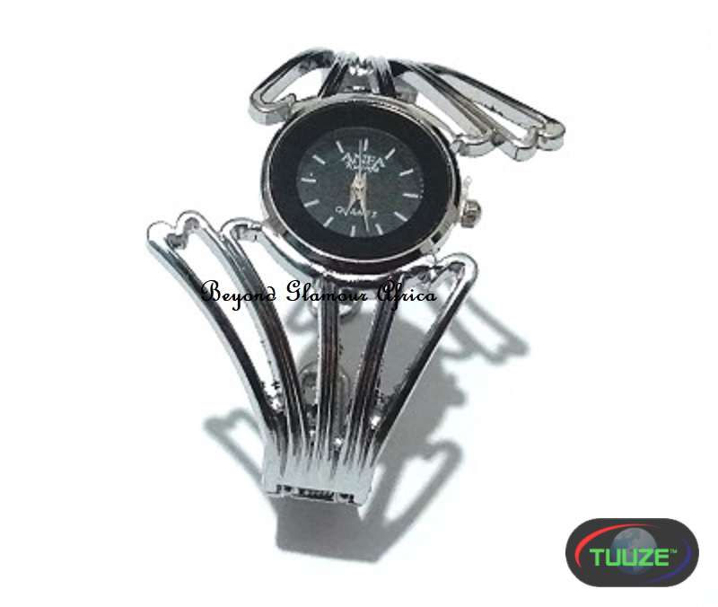 Ladies Silver plated fancy watch