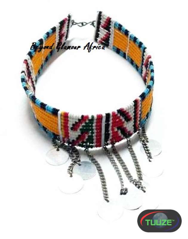 Maasai Beaded Choker Necklace