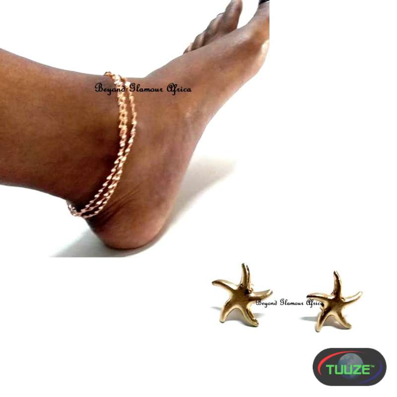 Womens-Golden-Chain-Anklet