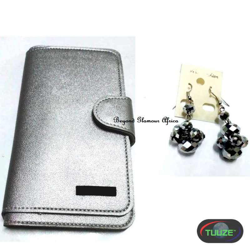 Womens-Silver-grey-leather-wallet-with-earrings-11651481466.jpg