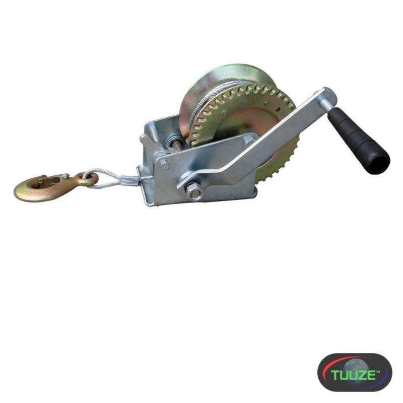 hand winch with wire rope
